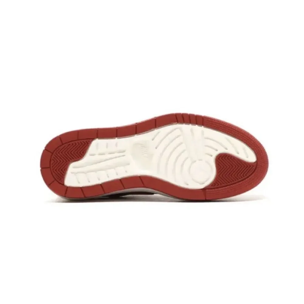 AIR JORDAN RETRO 1 ELEVATE LOW WOMEN's CASUAL SHOE RED - GREY - WHITE Size‎ 11.5